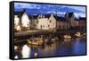 Old Fishery Port, Port Haliguen, Quiberon, Cote De Morbihan, Brittany, France, Europe-Markus Lange-Framed Stretched Canvas