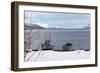 Old Fishing Boat Laid Up on Kvaloya (Whale Island), Troms, Arctic Norway, Scandinavia, Europe-David Lomax-Framed Photographic Print