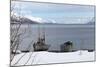 Old Fishing Boat Laid Up on Kvaloya (Whale Island), Troms, Arctic Norway, Scandinavia, Europe-David Lomax-Mounted Photographic Print