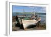 Old Fishing Boats, Near Salen, Mull, Argyll and Bute, Scotland-Peter Thompson-Framed Photographic Print