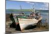 Old Fishing Boats, Near Salen, Mull, Argyll and Bute, Scotland-Peter Thompson-Mounted Photographic Print