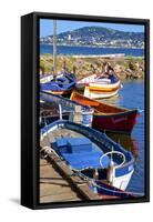 Old Fishing Boats-Guy Thouvenin-Framed Stretched Canvas