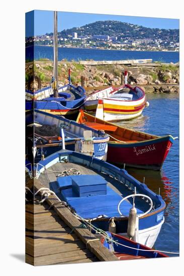 Old Fishing Boats-Guy Thouvenin-Stretched Canvas