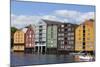 Old Fishing Warehouses, Trondheim, Sor-Trondelag, Norway, Scandinavia, Europe-Doug Pearson-Mounted Photographic Print