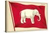 Old Flag of Siam-null-Stretched Canvas