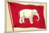 Old Flag of Siam-null-Mounted Art Print