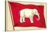 Old Flag of Siam-null-Stretched Canvas