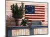 Old Flag with Ivy-unknown Chiu-Mounted Art Print