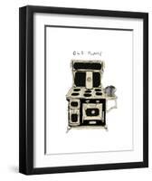 Old Flame-Urban Cricket-Framed Art Print