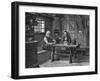 Old Folk and Bible-null-Framed Photographic Print