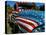 Old Ford Truck Painted with American Flag Pattern, Rockland, Maine, Usa-Bill Bachmann-Stretched Canvas