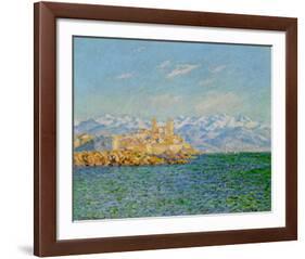 Old Fort At Antibes-Claude Monet-Framed Art Print