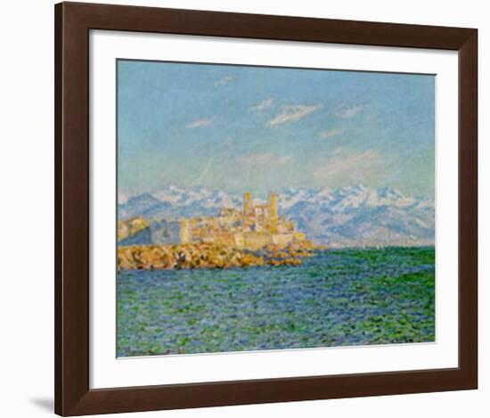 Old Fort At Antibes-Claude Monet-Framed Art Print