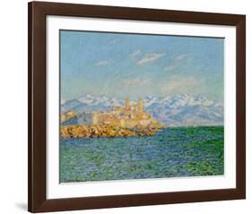 Old Fort At Antibes-Claude Monet-Framed Art Print