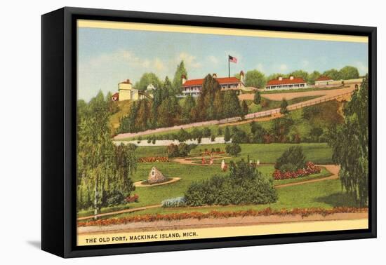 Old Fort, Mackinac Island, Michigan-null-Framed Stretched Canvas