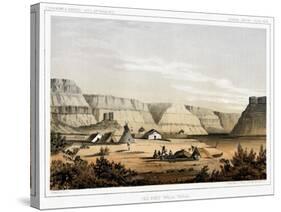 Old Fort Walla Walla-Thomas H. Ford-Stretched Canvas