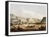 Old Fort Walla Walla-Thomas H. Ford-Framed Stretched Canvas