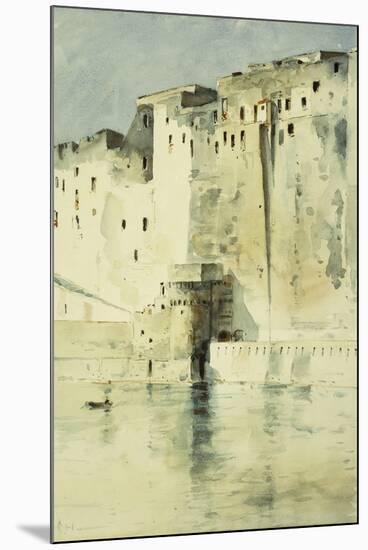 Old Fortress Naples-Childe Hassam-Mounted Premium Giclee Print