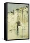 Old Fortress Naples-Childe Hassam-Framed Stretched Canvas