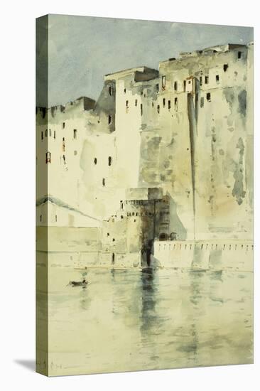 Old Fortress Naples-Childe Hassam-Stretched Canvas