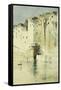 Old Fortress Naples-Childe Hassam-Framed Stretched Canvas