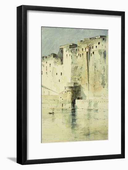 Old Fortress Naples-Childe Hassam-Framed Giclee Print