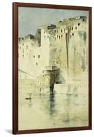 Old Fortress Naples-Childe Hassam-Framed Giclee Print