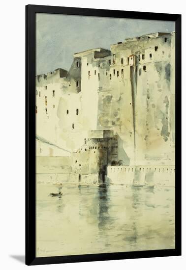 Old Fortress Naples-Childe Hassam-Framed Giclee Print