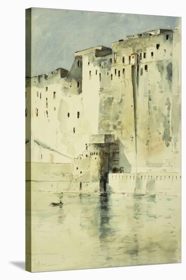 Old Fortress Naples-Childe Hassam-Stretched Canvas