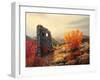 Old Fortress Ruins-kirilstanchev-Framed Art Print