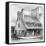 Old French House, Quebec, Canada, 1900-A Forsyth-Framed Stretched Canvas