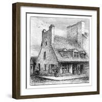 Old French House, Quebec, Canada, 1900-A Forsyth-Framed Giclee Print