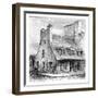 Old French House, Quebec, Canada, 1900-A Forsyth-Framed Giclee Print