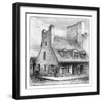 Old French House, Quebec, Canada, 1900-A Forsyth-Framed Giclee Print