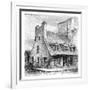 Old French House, Quebec, Canada, 1900-A Forsyth-Framed Giclee Print