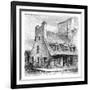 Old French House, Quebec, Canada, 1900-A Forsyth-Framed Giclee Print