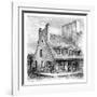 Old French House, Quebec, Canada, 1900-A Forsyth-Framed Giclee Print