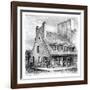 Old French House, Quebec, Canada, 1900-A Forsyth-Framed Giclee Print