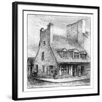 Old French House, Quebec, Canada, 1900-A Forsyth-Framed Giclee Print