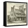 Old French House-null-Framed Stretched Canvas