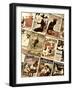 Old French Postcards - Gallery - Montmartre - Paris - France-Philippe Hugonnard-Framed Photographic Print