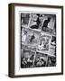 Old French Postcards - Gallery - Montmartre - Paris - France-Philippe Hugonnard-Framed Photographic Print