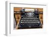 Old French typewriter.-Julien McRoberts-Framed Photographic Print