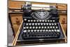 Old French typewriter.-Julien McRoberts-Mounted Photographic Print