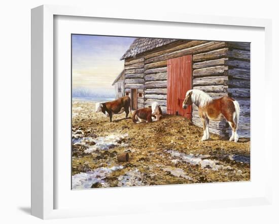 Old Friends 1-Kevin Dodds-Framed Giclee Print