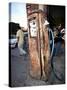 Old Fuel Pump Along a Street, San Francisco Street, San Miguel De Allende, Guanajuato, Mexico-null-Stretched Canvas