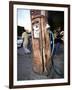 Old Fuel Pump Along a Street, San Francisco Street, San Miguel De Allende, Guanajuato, Mexico-null-Framed Photographic Print