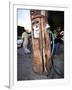 Old Fuel Pump Along a Street, San Francisco Street, San Miguel De Allende, Guanajuato, Mexico-null-Framed Photographic Print