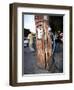 Old Fuel Pump Along a Street, San Francisco Street, San Miguel De Allende, Guanajuato, Mexico-null-Framed Premium Photographic Print