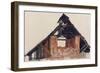 Old Gable, 1913-Egon Schiele-Framed Giclee Print